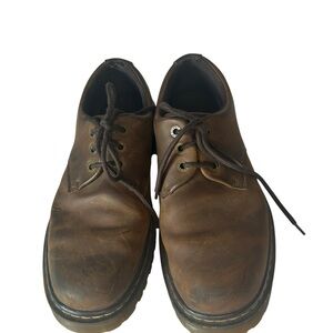 Dr Martens Kent Oxford Brown Leather Shoes Men’s 13 Lace Up Work Casual
